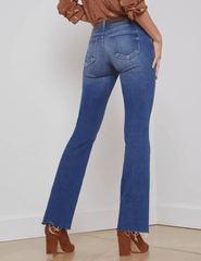 L'Agence - L’AGENCE Sneeki Low Rise Straight Leg Jeans In Hasting - Buy Online