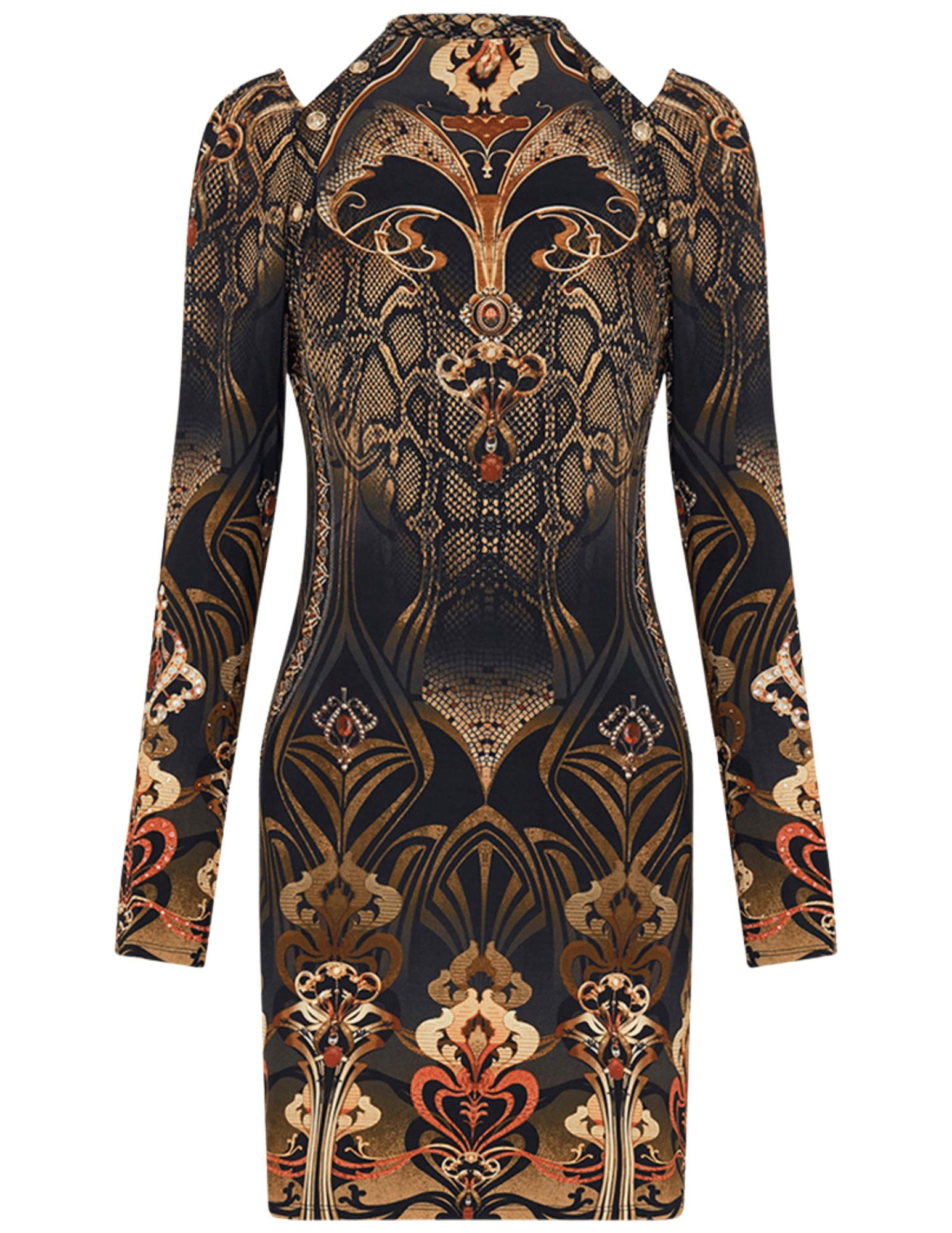 Camilla - Camilla Cut Out Shoulder Jersey Mini Dress - Buy Online