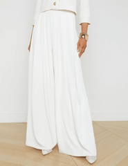 L'Agence - L'Agence Nova Pleated Wide Leg Pant - Buy Online