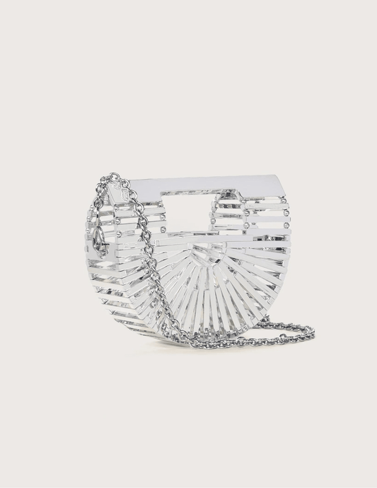 Cult Gaia - Cult Gaia Gaia's Ark Nano Metallic Crossbody Bag - Buy Online