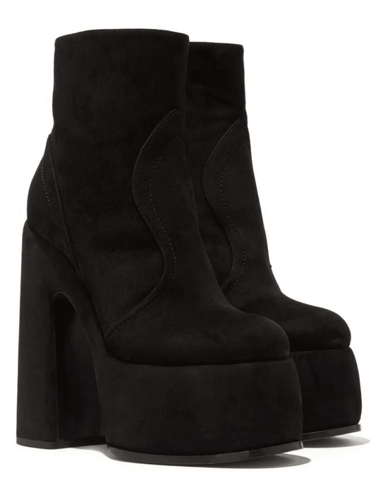 Casadei - Casadei Rock Suede Platform Boot - Buy Online