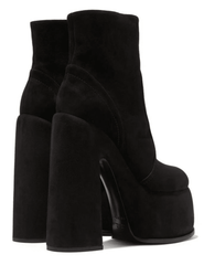 Casadei - Casadei Rock Suede Platform Boot - Buy Online