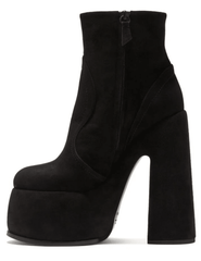 Casadei - Casadei Rock Suede Platform Boot - Buy Online