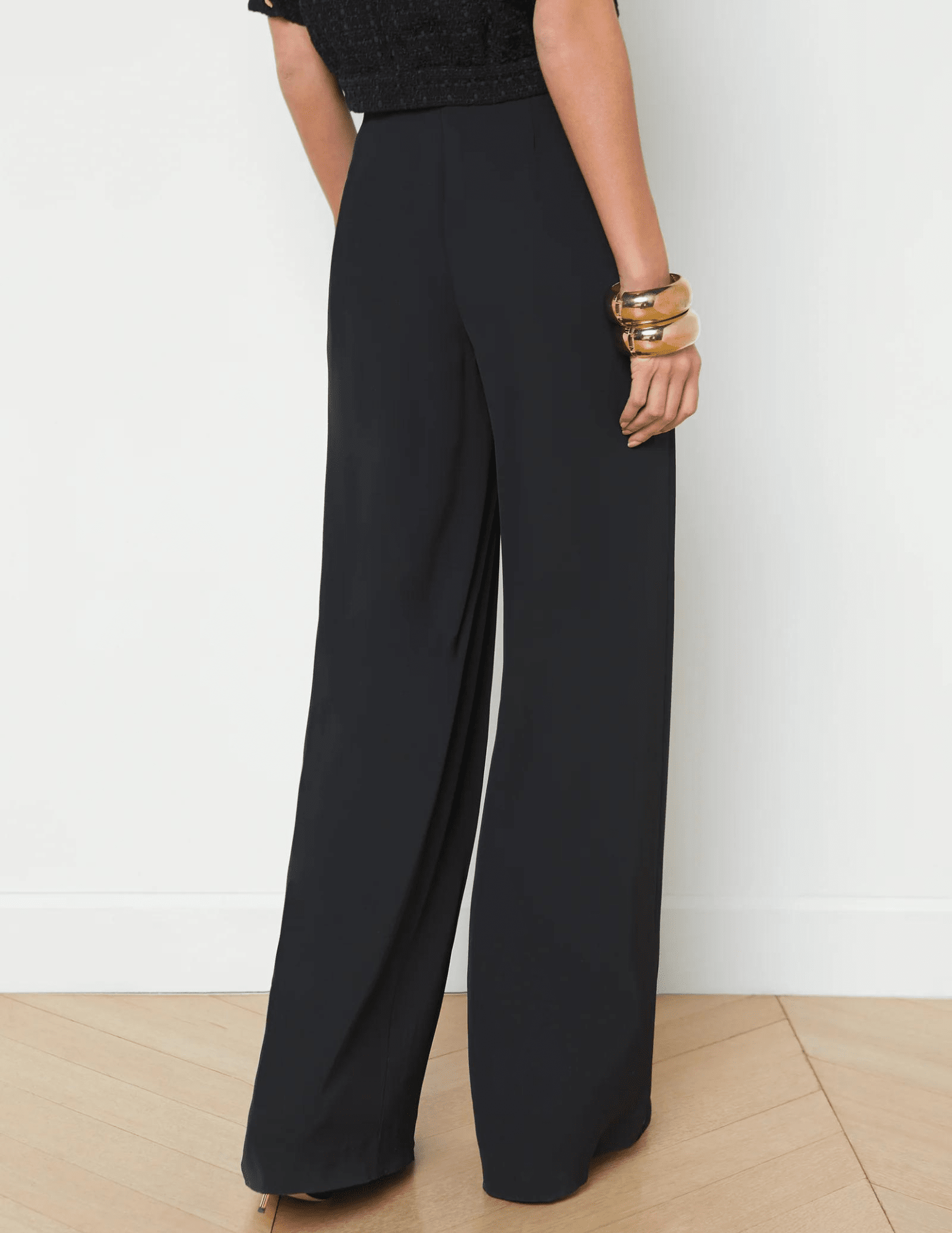 L'Agence - L'AGENCE Nova Pleated Wide Leg Pant - Buy Online