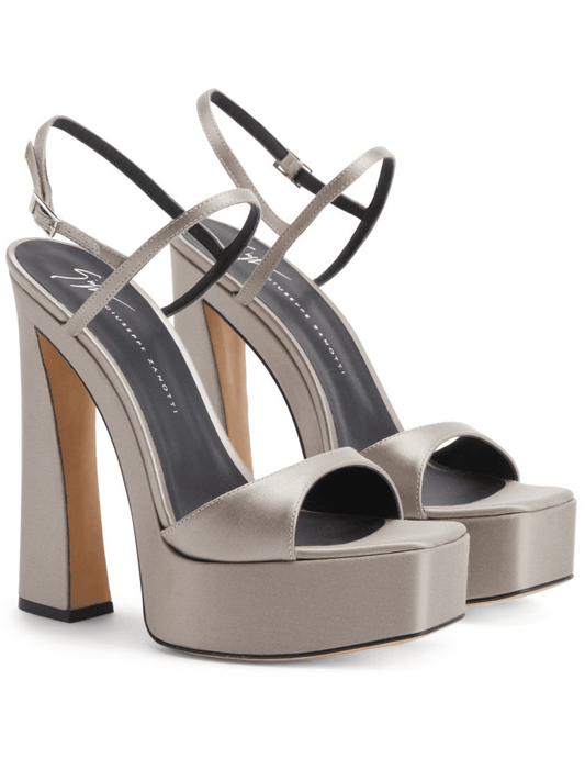 Giuseppe Zanotti - Giuseppe Zanotti Sylvy Satin Platform Sandal - Buy Online