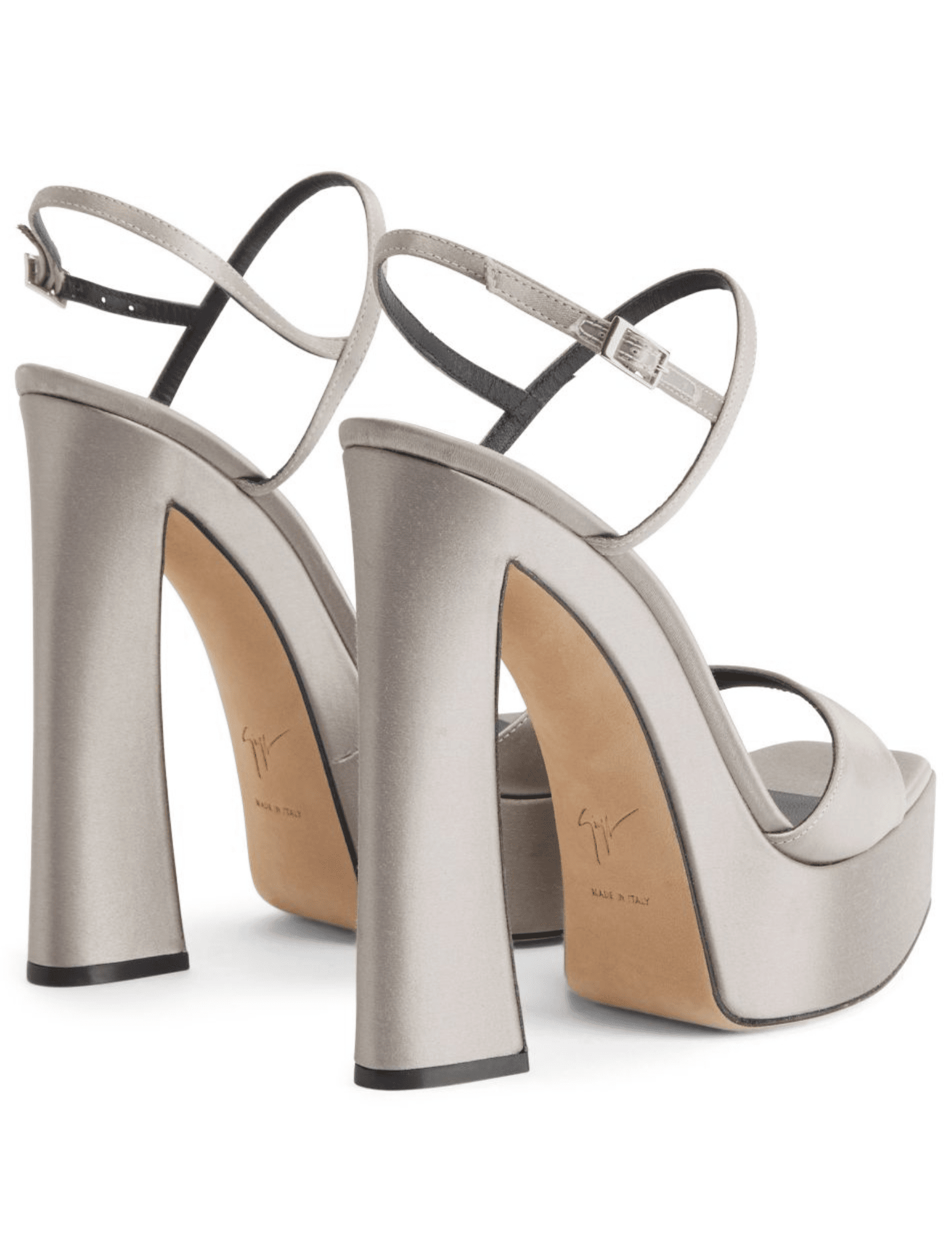 Giuseppe Zanotti - Giuseppe Zanotti Sylvy Satin Platform Sandal - Buy Online