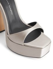 Giuseppe Zanotti - Giuseppe Zanotti Sylvy Satin Platform Sandal - Buy Online