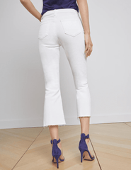 L'Agence - L'Agence Kendra High Rise Crop Flare Jean - Buy Online