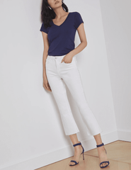 L'Agence - L'Agence Kendra High Rise Crop Flare Jean - Buy Online