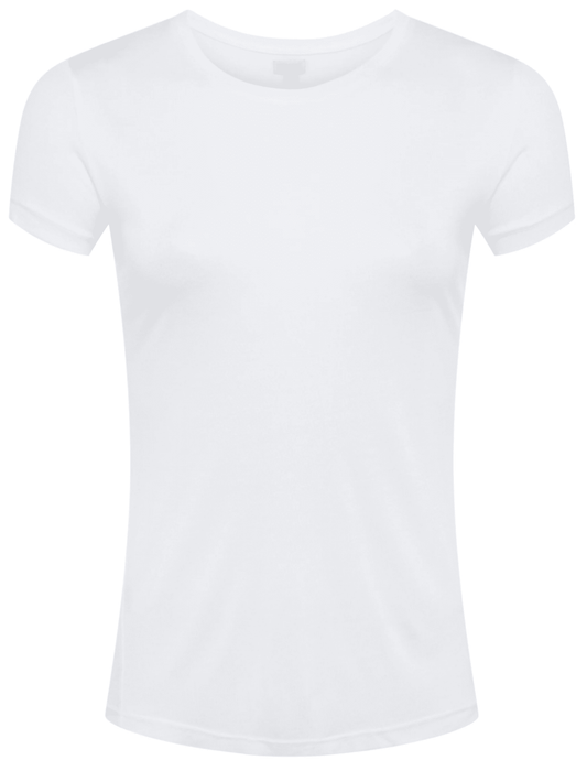 L'Agence Ellie Cashmere Jersey Crew Neck Tee