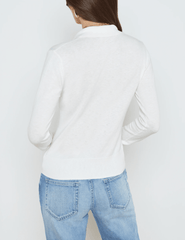 L'Agence - L'Agence Sterling Collared Sweater - Buy Online