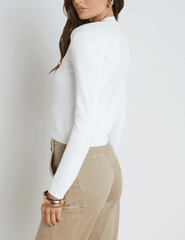 L'Agence - L'Agence Toulouse Cropped Crew Neck Cardigan - Buy Online