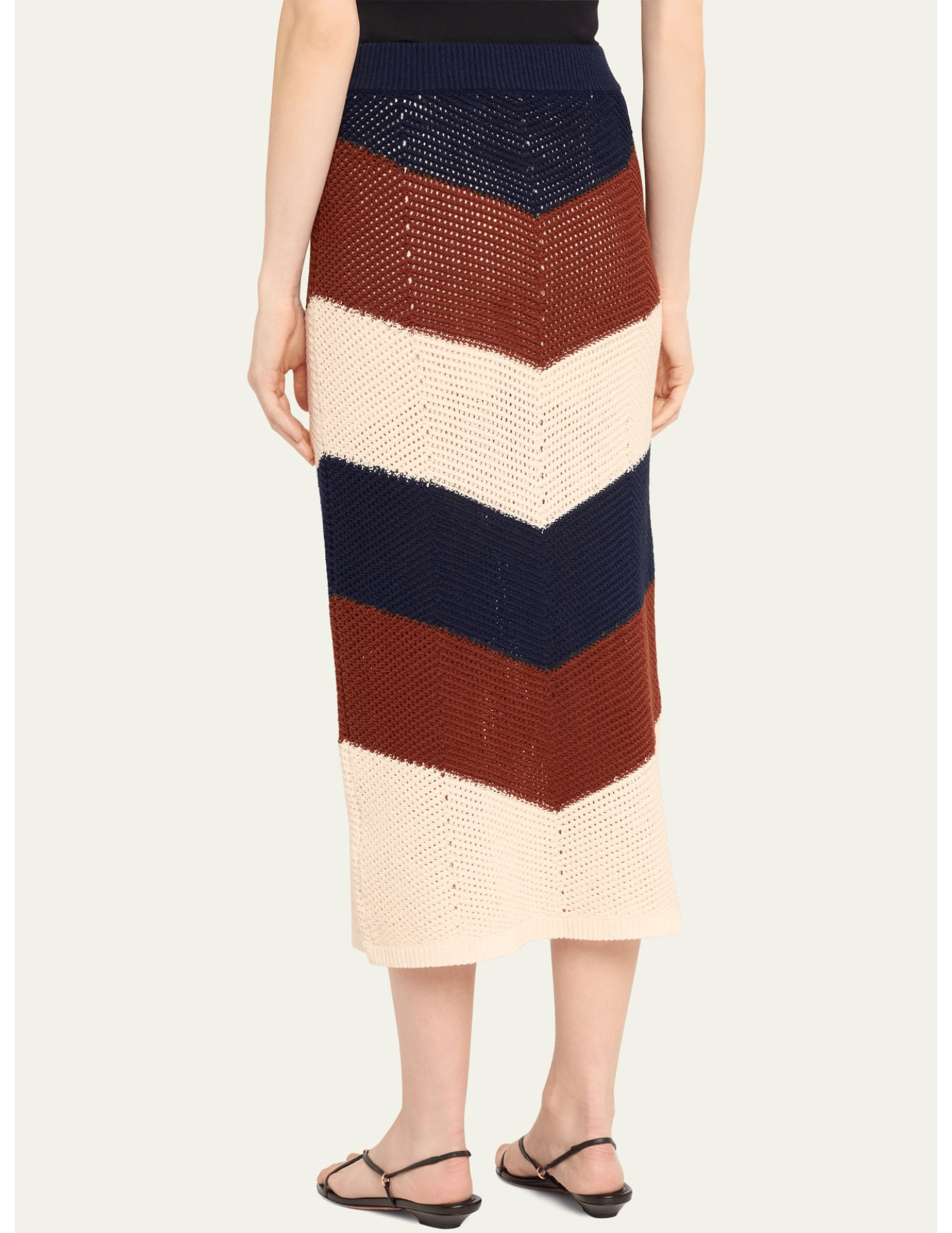 A.L.C. - A.L.C. Tia Crochet Midi Skirt - Buy Online
