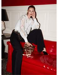 L'Agence - L'AGENCE Nova Pleated Wide Leg Pant - Buy Online