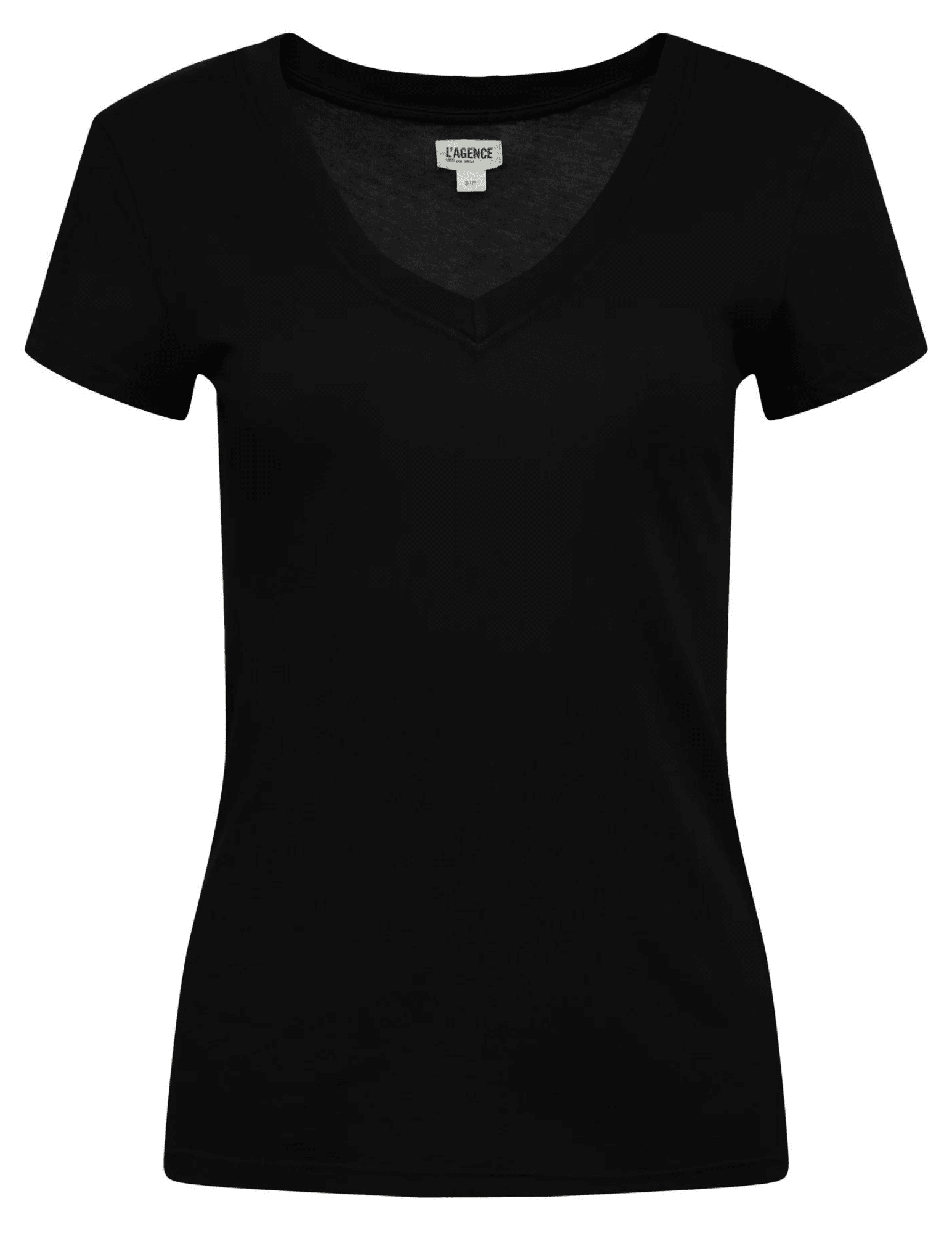 L'Agence - L'Agence Becca V-Neck Tee - Buy Online
