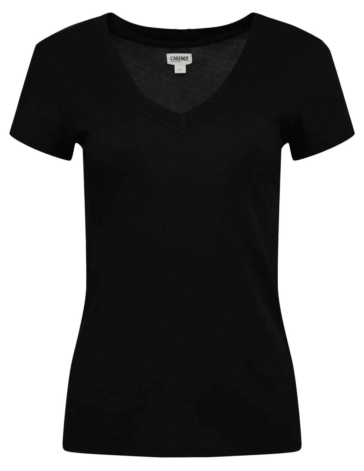 L'Agence - L'Agence Becca V-Neck Tee - Buy Online