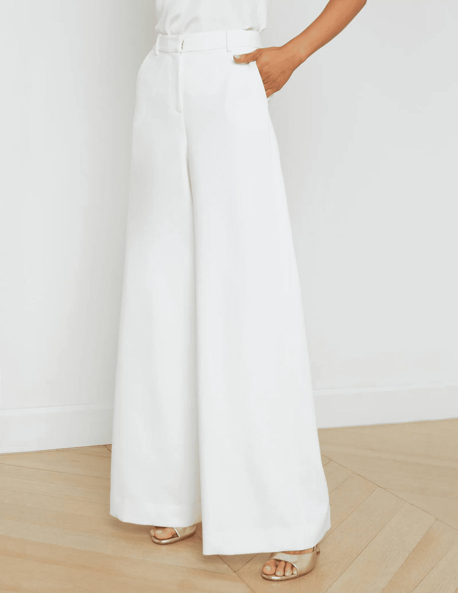 L'Agence - L'Agence Gavin Wide Leg Pant - Buy Online