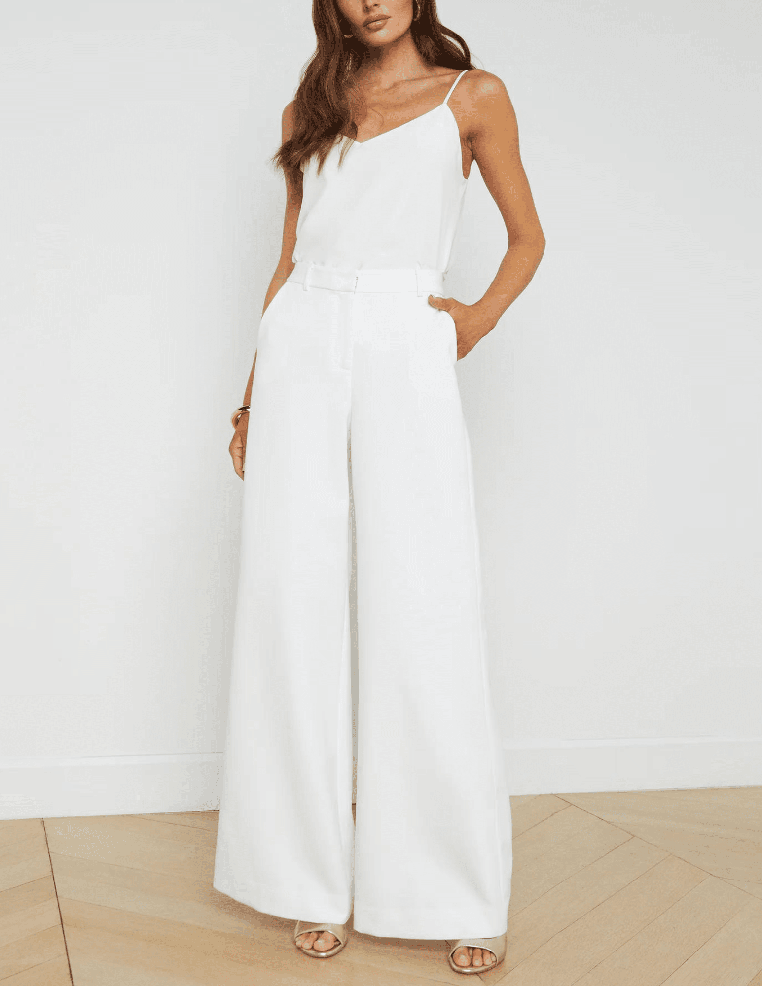 L'Agence - L'Agence Gavin Wide Leg Pant - Buy Online