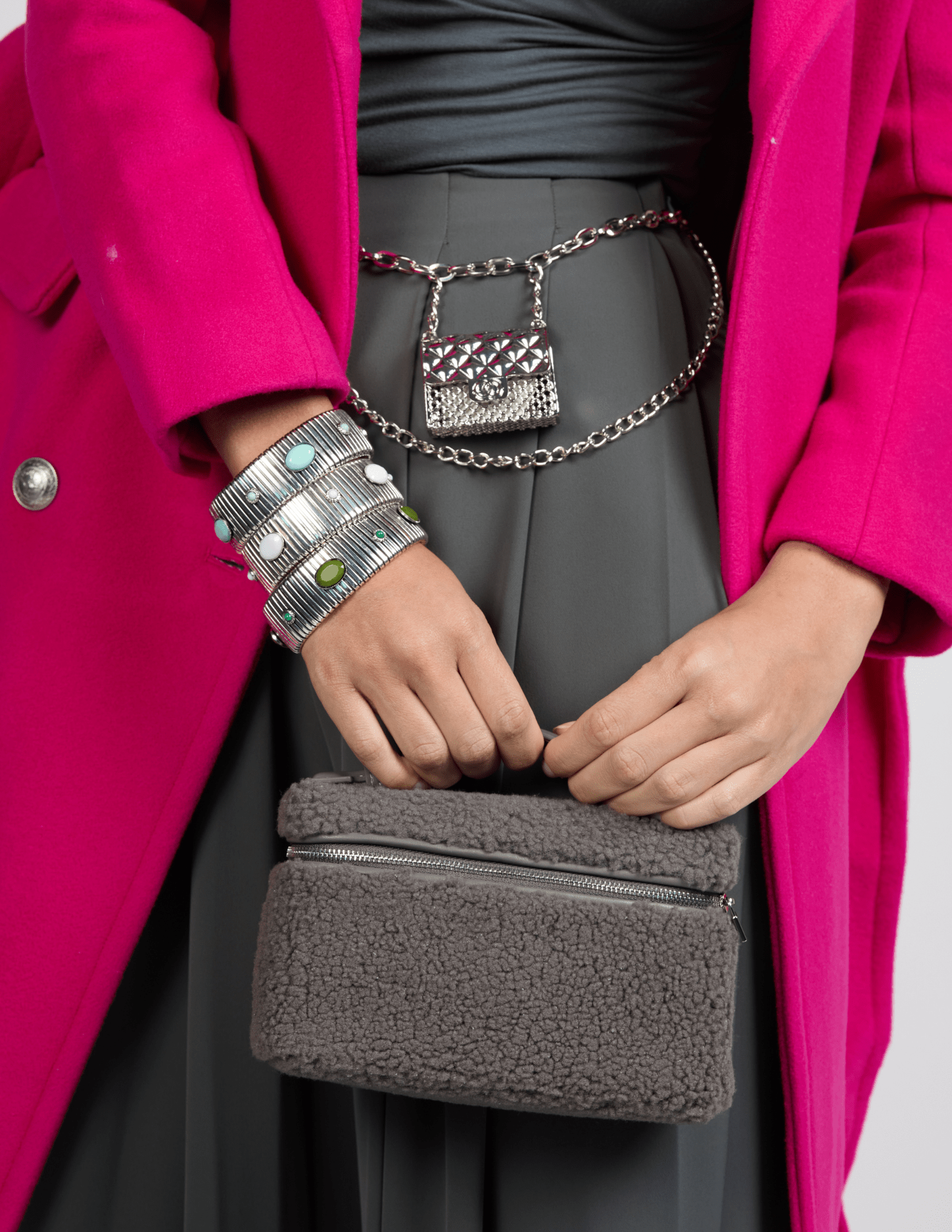 Fleur de Camélia - Fleur de Camélia Nano Bag Chain Belt - Buy Online