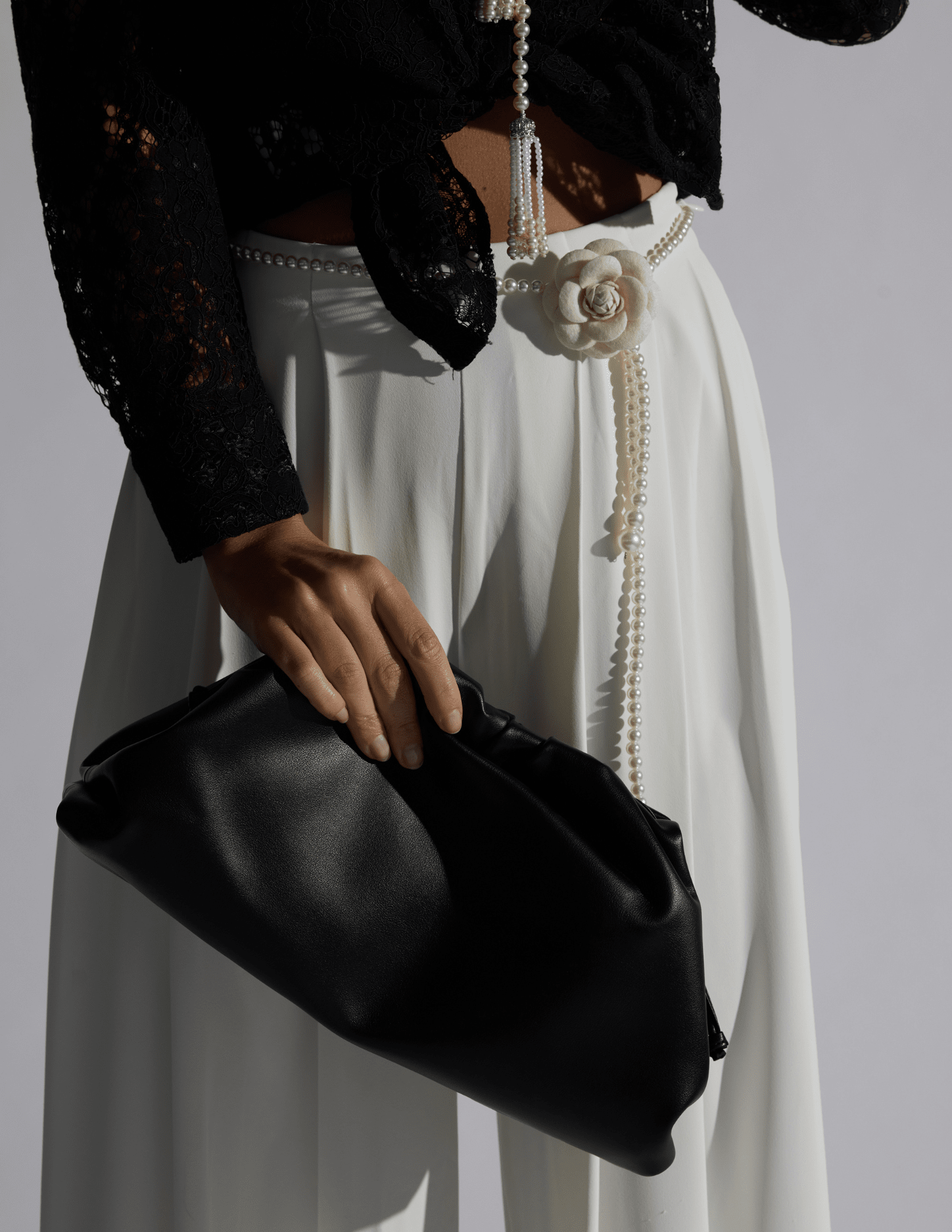 L'Agence - L'Agence Nova Pleated Wide Leg Pant - Buy Online