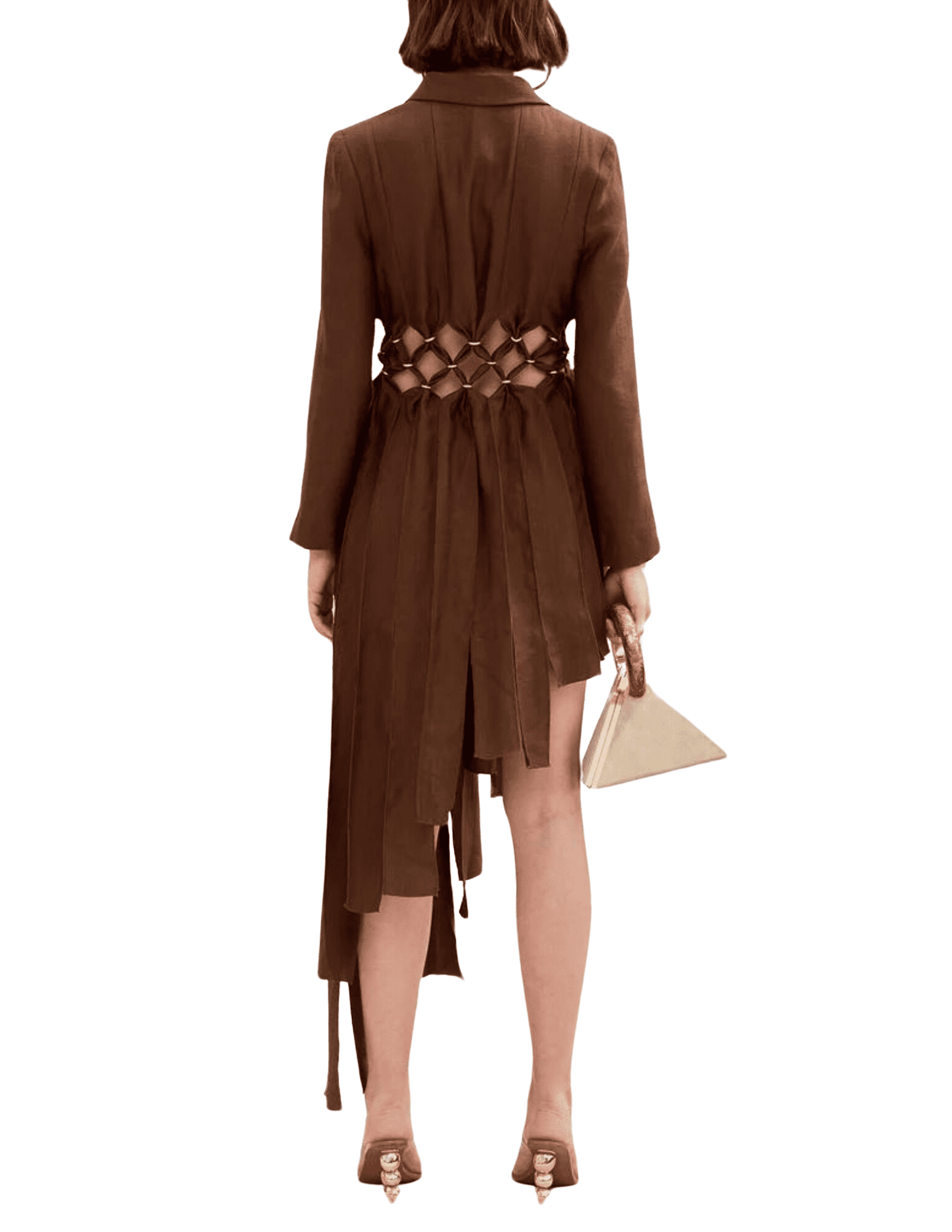 Cult Gaia - Cult Gaia Elana Asymmetrical Midi Dress - Buy Online