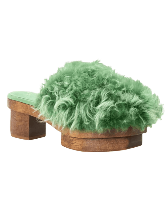 Cult Gaia - Cult Gaia Anja Shearling Clog - Buy Online