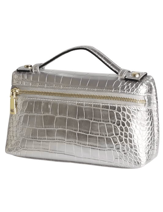 BRYONY - Bryony Pressed Leather Faux Croc Handbag - Buy Online