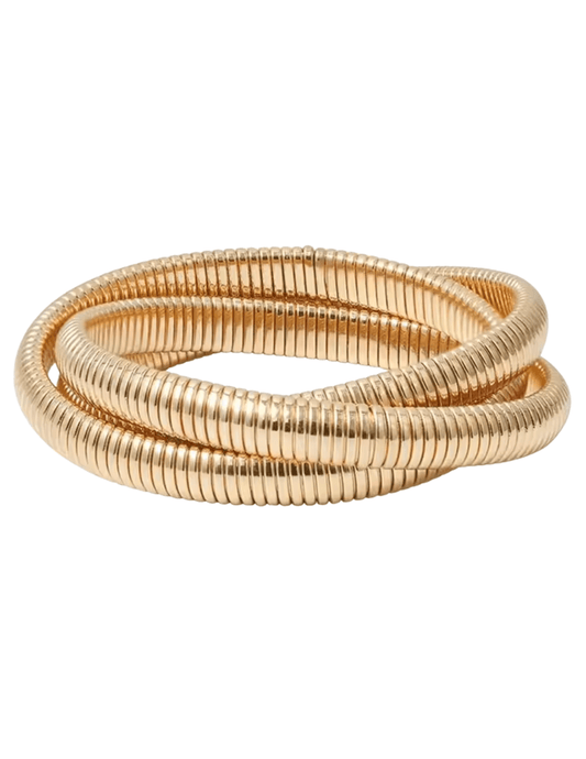 Austin Blaze - Austin Blaze Fino Trio Stretch Bangle Bracelet - Buy Online