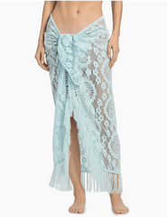 Simkhai Thyri Fringe Trim Pareo