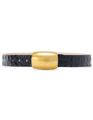 L'AGENCE Milou Domed Buckle Belt