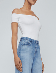 L'Agecne Adana Off Shoulder Bodysuit