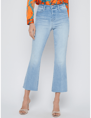 L'Agence Kendra High Rise Crop Flare Jean