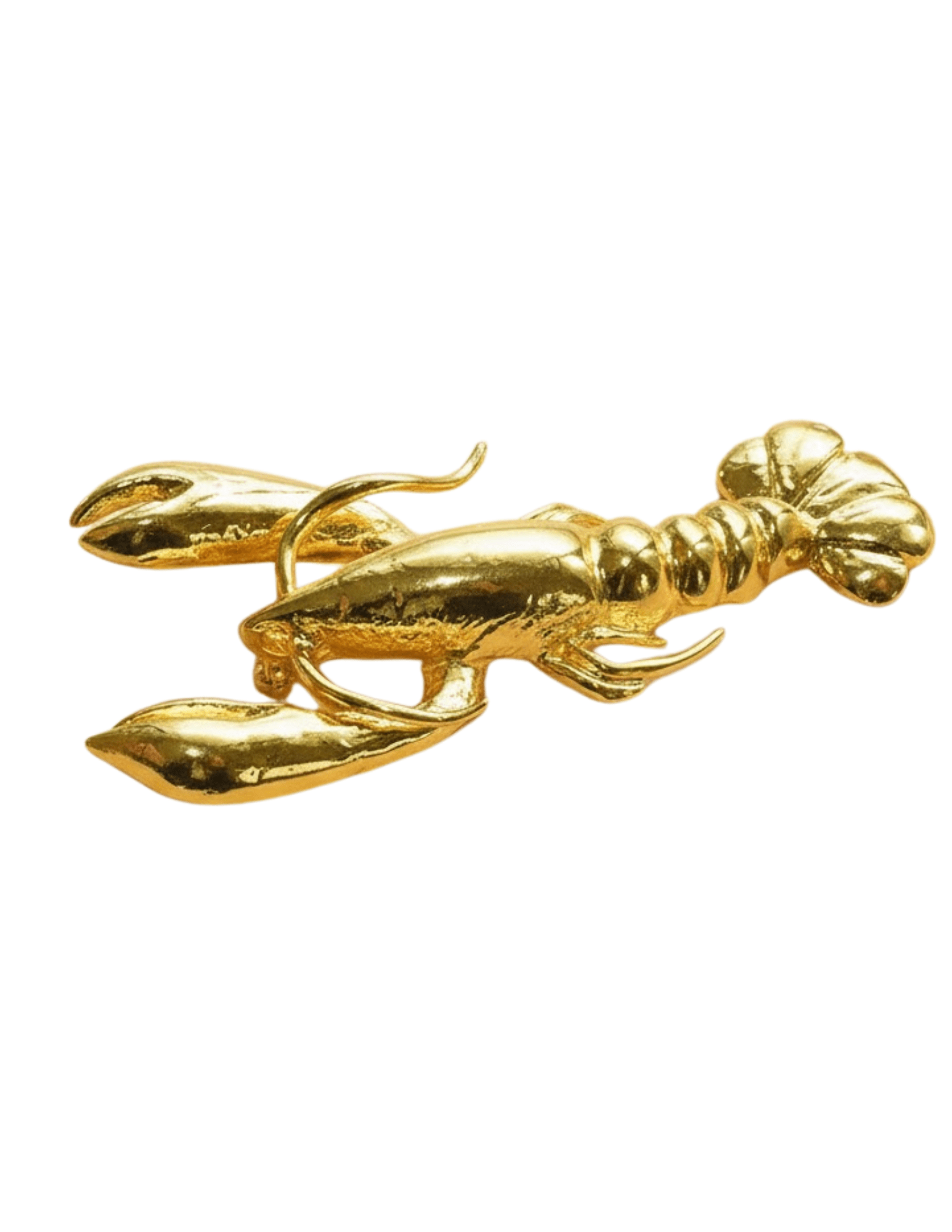 Fleur de Camélia - PRE-ORDER-Fleur de Camélia Maris Lobster Brooch in Gold - Buy Online