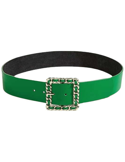 PRE-ORDER-Fleur de Camélia Sheila Chain Buckle Belt