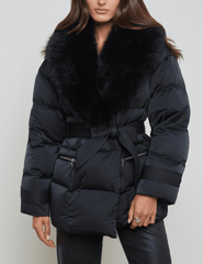 PRE-ORDER-L'Agence Vail Faux Fur Down Coat