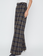 PRE-ORDER-L'Agence Pilar Tweed Wide Leg Pant