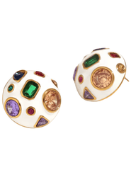 St. Barths La Robe Olivia Multicolor Stud Earrings