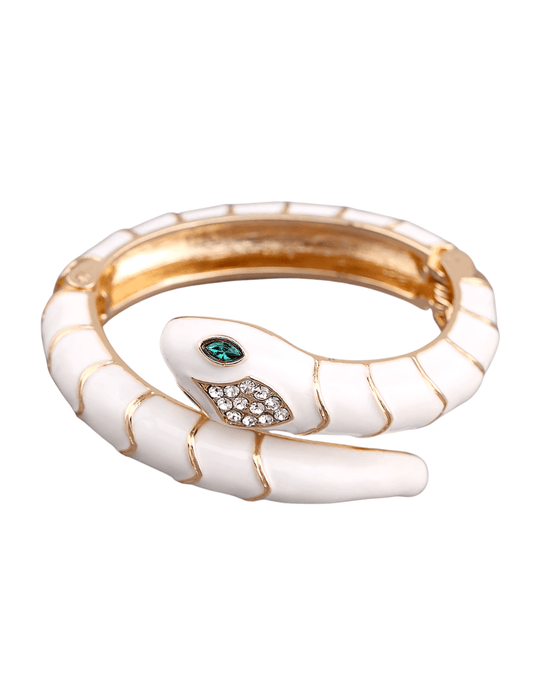 Austin Blaze - PRE-ORDER-Austin Blaze Mamba Wrap Bracelet in White - Buy Online