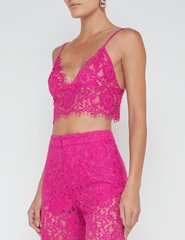 PRE-ORDER-L'Agence Aislin Lace Bralette Top