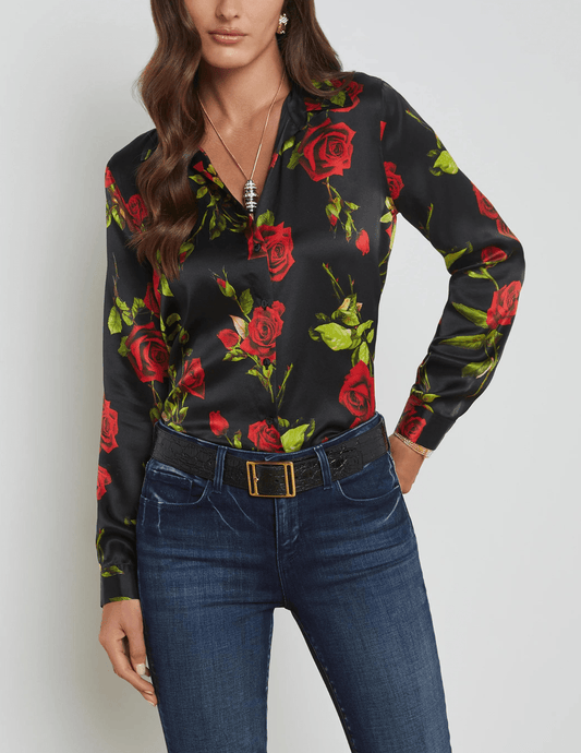 L'Agence Tyler Long Sleeve Blouse