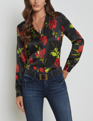 L'Agence Tyler Long Sleeve Blouse