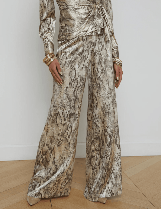 L'Agence Pilar Wide Leg Pant