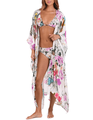 L'Agence Kara Kimono Cover Up