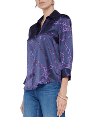 PRE-ORDER-L'Agence Dani Three Quarter Sleeve Blouse