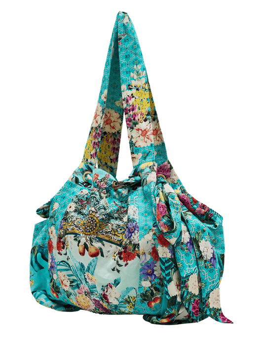 PRE-ORDER-Camilla Drawstring Beach Bag