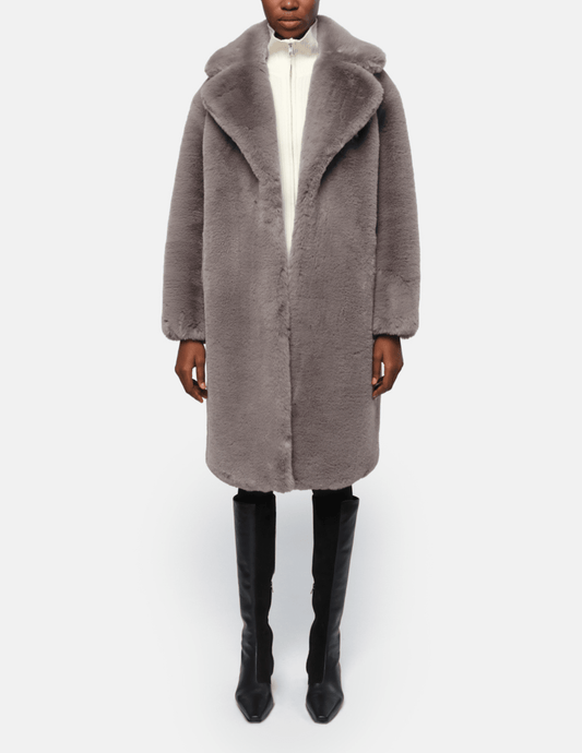 PRE-ORDER-Apparis Steffi Faux Fur Long Coat