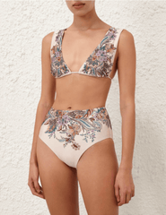 Zimmermann - PRE-ORDER-Zimmermann Rhiannon Wide Shoulder Bikini Set - Buy Online