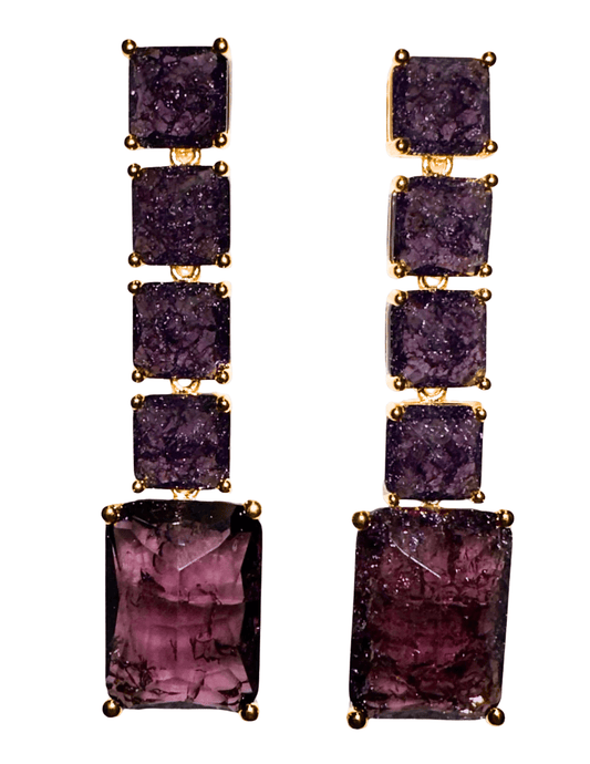Fleur de Camélia Gemma Dangle Earrings