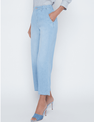 L'Agence Zayne High Rise Straight Leg Jean