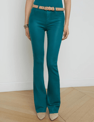 L'Agence Ruth High Rise Straight Coated Jean